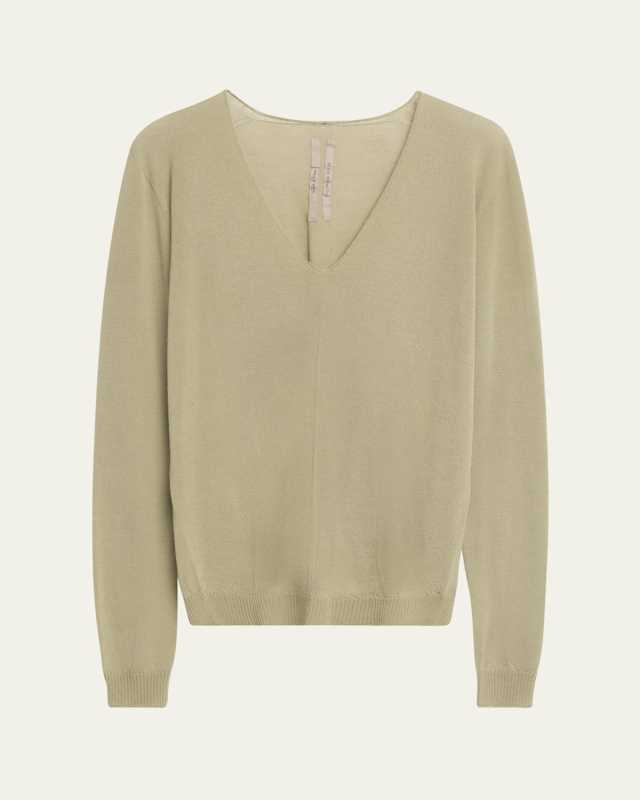 V-Neck Wool Sweater